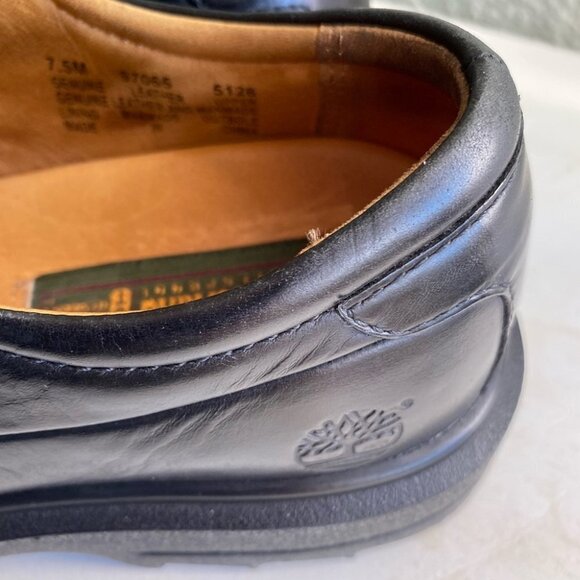 TIMBERLAND black men’s shoes size 7.5 - Picture 6 of 7